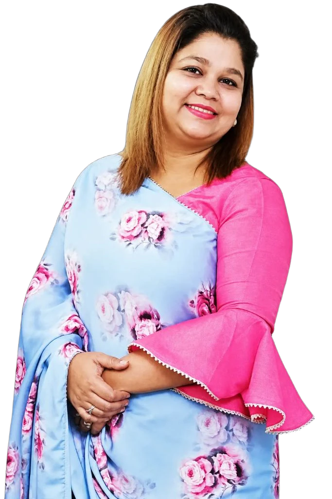 Mehnaz Zaman, professional Mehendi artist and trainer from Kolkata